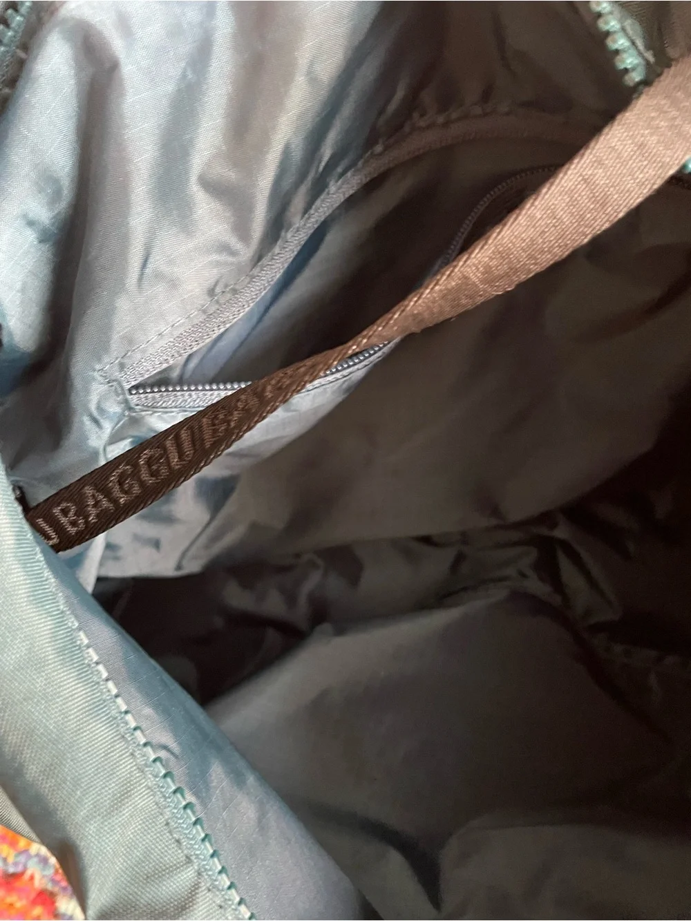 BAGGU LARGE crescent w/tags in DEEP SEA🦕 - Picture 5 of 8